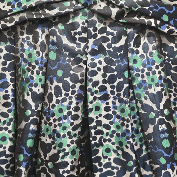 New! BCBG MaxAzria Strapless Cocktail Dress Metallic Leopard Fit & Flare Party 6 - Picture 5 of 13